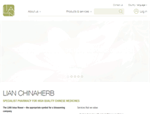 Tablet Screenshot of lian.ch